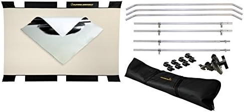 California Sunbounce Pro (4 x 6 Feet) Super Saver Starter Kit-Reflector Panel Kit with Frame and Carry Bag (Silver/White)