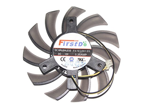 Ventilateur Fd7010h12s pour réparer une carte graphique bruyante ou en panne