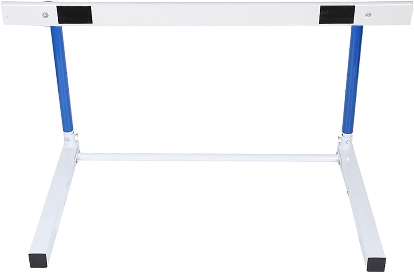 Height Adjustable Track & Field Hurdles, Obstacle Courses and Drills Jumping Bar, Sport Speed Hurdles Training Equipment for All Ages