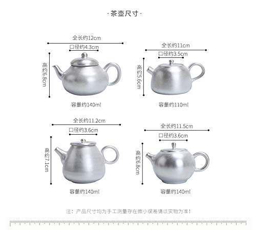 Amazon | シルバーポット手作り西師ポット家庭用小型シルバー