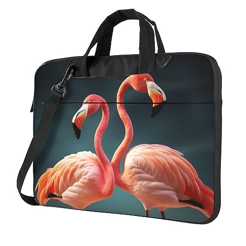 Sac ordinateur portable flamants roses idéal pour le bureau