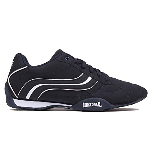 Lonsdale Hombre Camden Zapatos de deporte Navy/Blanco 46
