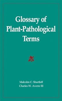 Hardcover Glossary of Plant Pathological Terms Book