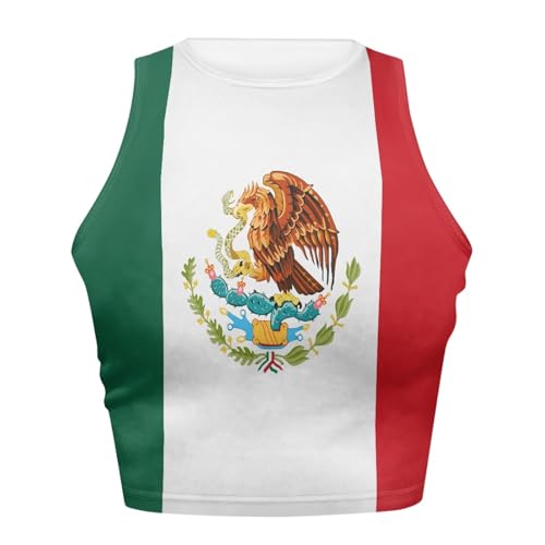 Dominican Republic/Mexico/Puerto Rico Summer Slim Render Short Sexy Women Sleeveless Skinny Crop Top Tank Tops Crop Vest4