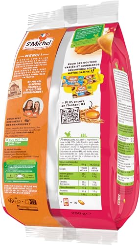 Madeleines Natures Moelleuses St Michel Le Sachet De 10 Madeleines De - vue 8