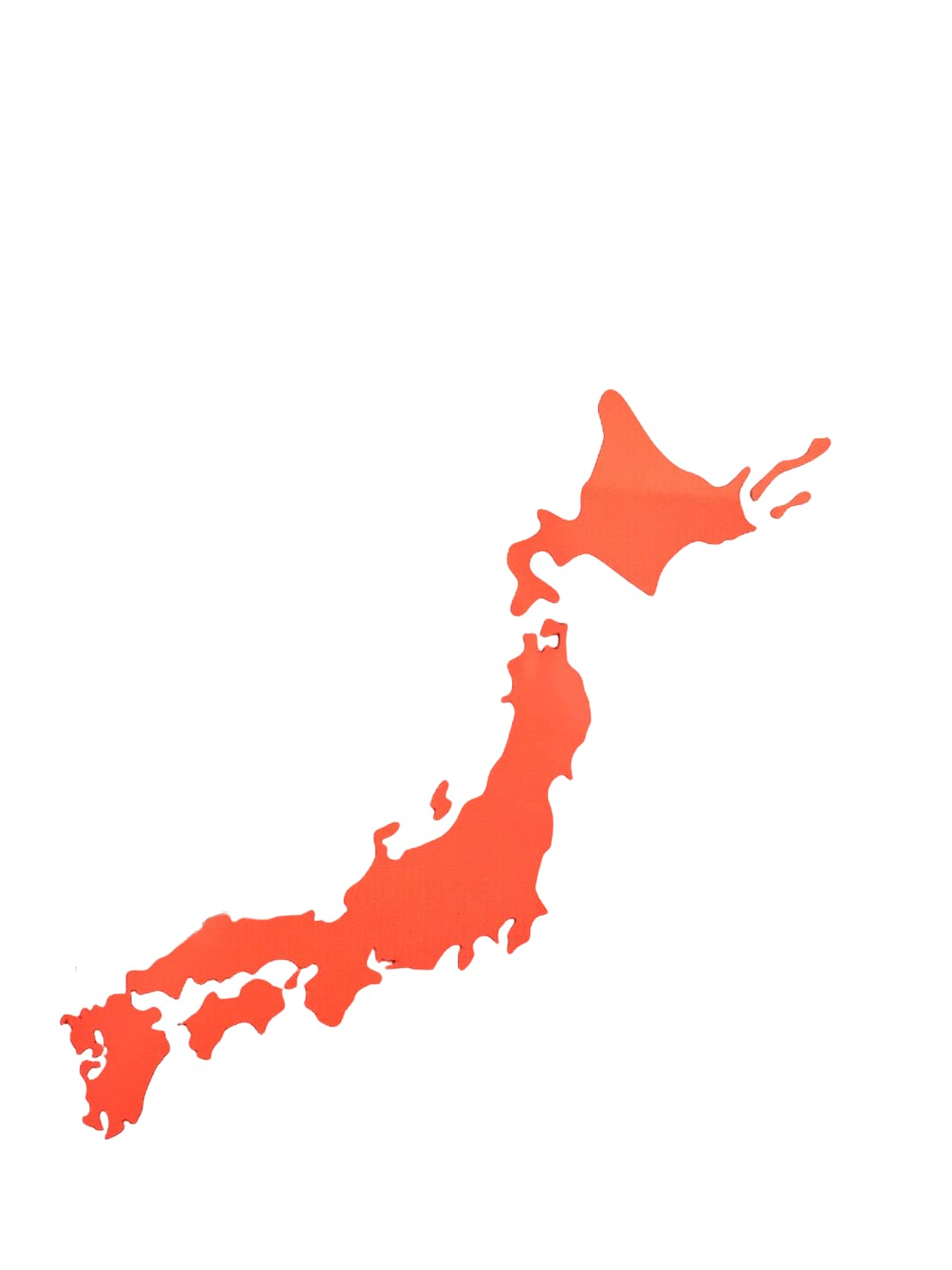 日本地図 送料無料】A1サイズ 日本地図 ポスター 【受注生産】タペストリー