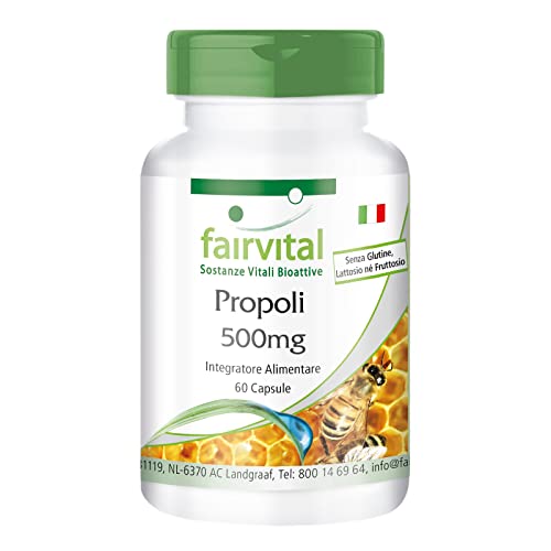 Fairvital Estratto di Propoli 500mg - 60 capsule