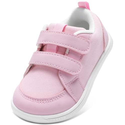 STQ KIDS Wide Toe Box Toddler Shoes Zero…