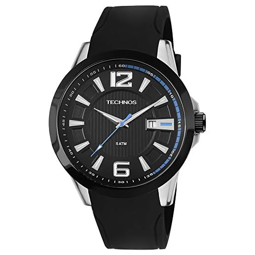 Relógio Technos, Pulseira de Silicone, Masculino, Multi-Colored