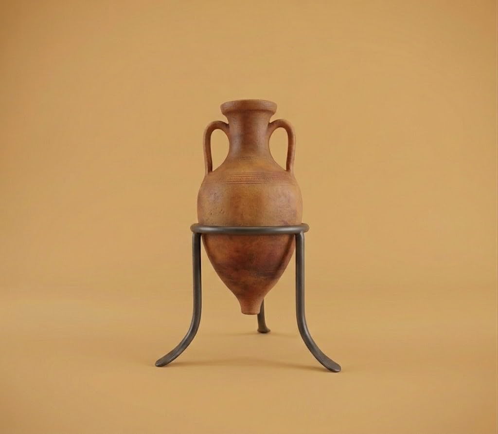 Trespolo Trépied jardinière en fer forgé modèle Vesuvio 24 cm