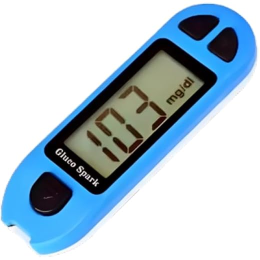 B-Arm Glucospark Sugar Test Machine Blue