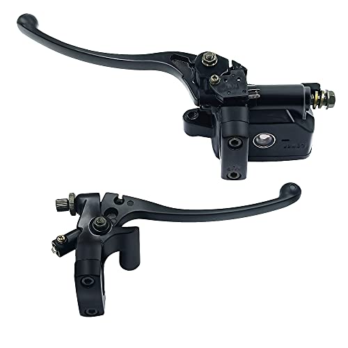 Triumilynn 1" 25Mm Right Brake Master Cylinder & Left Clutch Lever Kit For Honda Honda Vt600 Vt750 Vt1100 Vt1300 Vtx1300 Vf750 Kawasaki Suzuki Yamaha #TOP1