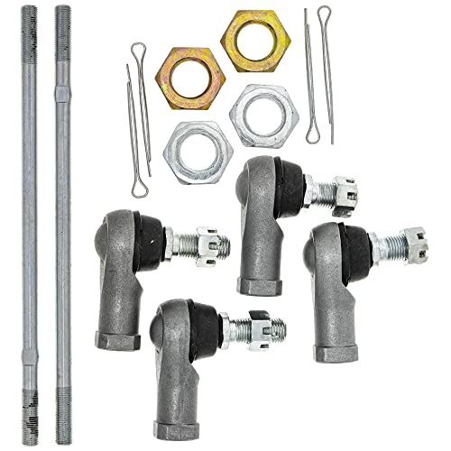 NICHE Tie Rods with End Kit for Yamaha Big Bear Kodiak 400 Bruin Grizzly Wolverine 350 450