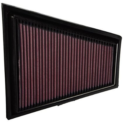 Image of K&N High-Flow Original Lifetime Engine Air Filter: Increase Power: Premium, Washable: Compatible with 2009-2017 BMW: 520i, 528i, X1, Z4, 33-2963
