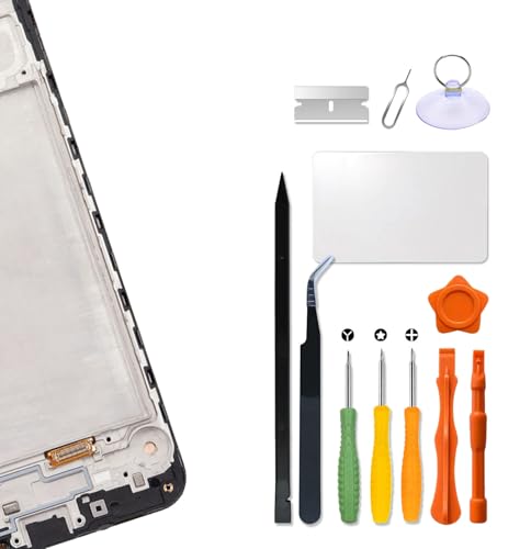 Replacement for Samsung Galaxy A16 5G A166 LCD Screen for Samsung A166B A166B/DS A166P A166P/DS A166E A166E/DS Touch Screen Digitizer Assembly LCD Display with Repair kit(with Frame) by HWszyss - Used condition - Image 5
