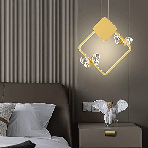Suspension de lumière géométrique LED 3000K éclairage doux de chevet