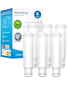 Waterdrop Coffee Filter Cartridge, Compatible with Nivona® Water Filter Cartridge, Melitta® Filter Cartridge, Krups® F088, Krups® EA829S, Jura®, Melitta® Barista TS and More, TÜV SÜD Certified (6)