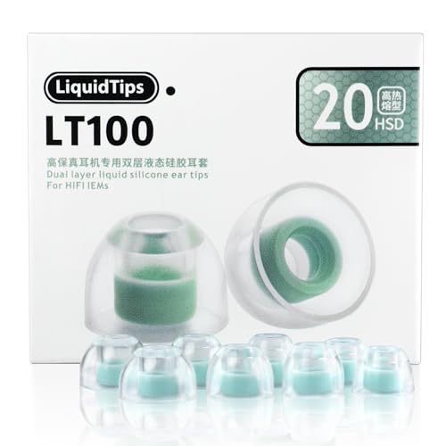 WHIZZER LT100 �t�̃V���R���C���[�`�b�v 4�g Truthear/Moondrop/Campfire Audio(5-6.5mm�m�Y��)�p�̃\�t�g�����p�A�^�C�g�C���p�N�g�o�X&�R���t�H�[�g (XS/S/M/L)