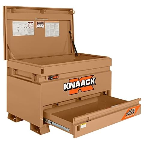 KNAACK Jobsite Chest, 48" W x 30" D x 35" H, Tan Cover