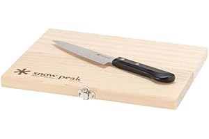 Snow Peak Folding Cutting Board and Knife Set: Ultimate Kitchen and Camping Companion