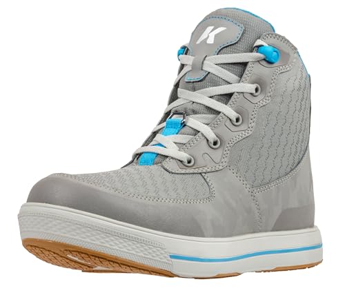 Korkers Men's Salt Sneaker boot With Fixed Kling-On Deck Sole