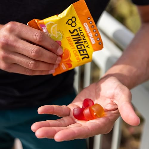 Honey Stinger Organic Citrus Splash Energy Chew | Gluten Free & Caffeine Free | For Exercise, Running and Performance | Sports Nutrition for Home & Gym, Pre and Mid Workout | 12 Pack, 50g by Honey Stinger - Image 7