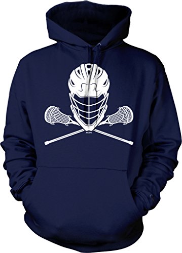 NOFO Clothing Co Lacrosse Helmet and Sticks Hooded Sweatshirt