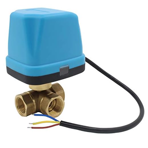 Valvula 3 vias motorizada 220v valvula de bola motorizada 3 vias 1/2 3/4 1 1-1/4 1-1/2 pulgada (DN15 1/2 pulgada)