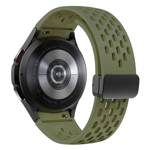 Bracelet silicone pour Samsung Galaxy Watch 6 et 5 du bureau aux séances de sport intenses
