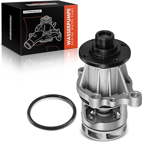Frankberg Wasserpumpe + Dichtung Kompatibel mit 3er E46 1.9L 1998-2005 5er Touring E34 1.8L 1994-1997 Z3 Roadster E36 1.8L 1.9L 1995-2003 Replace# 11511734595