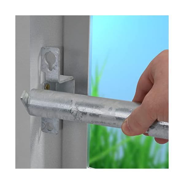 Fenstersicherung Sicherungsstange Türsicherung Einbruchschutz 1Fach 1000-1700mm – Bild 6