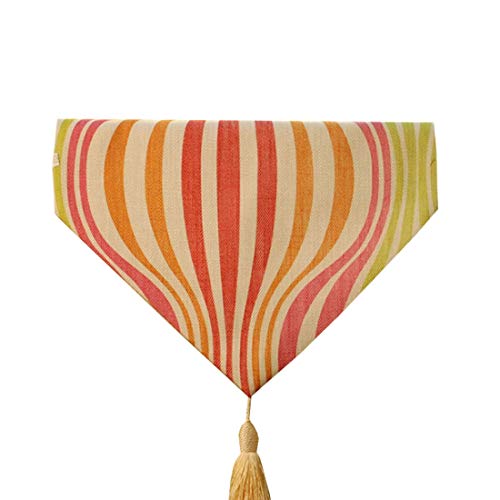 Chengduaijoer Cotton Linen, Machine Washable, Everyday Kitchen Table Runner For Dinner Parties, Events, Decor 30 x 200CM - 10 PCS