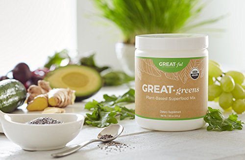 Great Greens USDA Certified Organic Plant Based Superfood