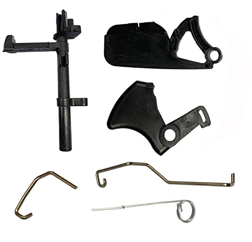 LUOCHENGHUA MS170 MS180 Chainsaw Throttle Trigger Choke Rod with Trigger Spring Switch Shaft Sets Fits for Stihl 017 MS170 018 MS180 Compatible with 1130 182 0900, 1130 182 1000