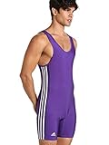 justaucorps adidas manche courte 3 bandes latérales adidas 3 Side Stripes AS: Purple/White [Misc.]