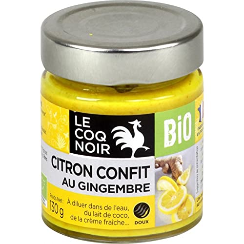 LE COQ NOIR Jengibre confitado limón pulpa chile