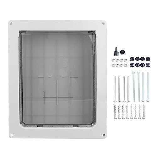 Puerta para perros de diseño moderno Picysa con acabado duradero blanco 7