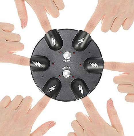 Micro Electric Shocking Lie Detector, Finger Shock Game Shocking Roulette Truth Or Dare Game Party Analyzer Consoles Gifts,Decompression Funny Toy