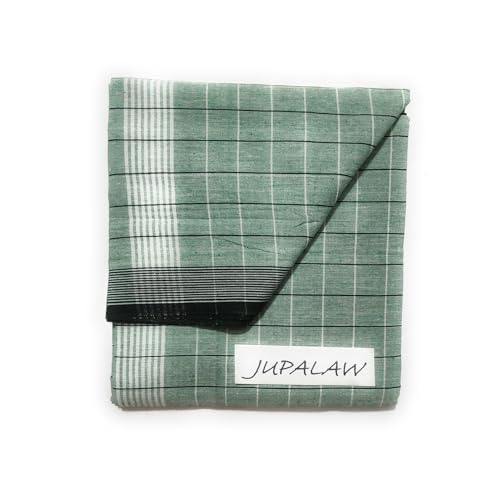 Image of 100% Pure Cotton Checked Fancy 2mts lungi,