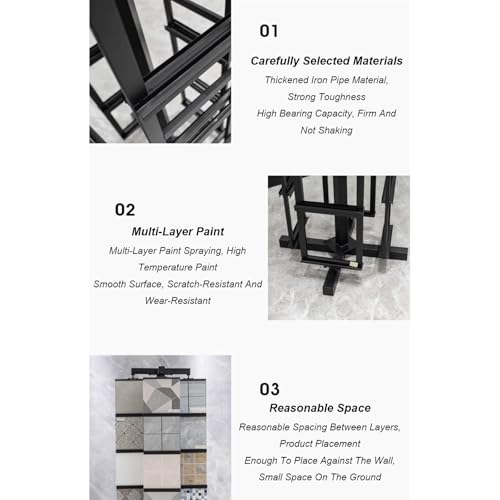 Étagère porteuse pour matériaux de construction et carrelage azulejos