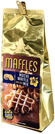 Maffles Original Mochi Waffle Mix from Hawaii 8 oz Bag