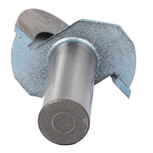 Uxcell 1/2 Inch X 1-1/2 Inch Carpenter Double Flute Round Nose Cove Box Router Bit Cutting Tool #TOP2