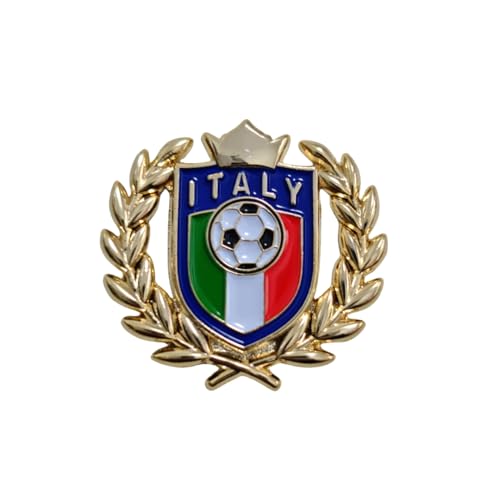 2026 World Football Soccer Cup Support Fan Team Pin Badge Brooch Decorations Gifts Memorabilia (Italy)