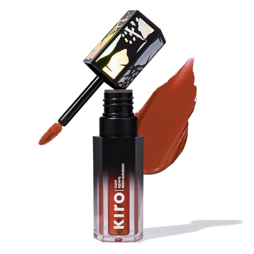 Kiro Velvet Soufflé Soft Matte Liquid Lipstick – Cinnamon Sugar, 5ml | Hydrating, Weightless Mousse Texture | High-Pigment, Long-Lasting Matte Finish