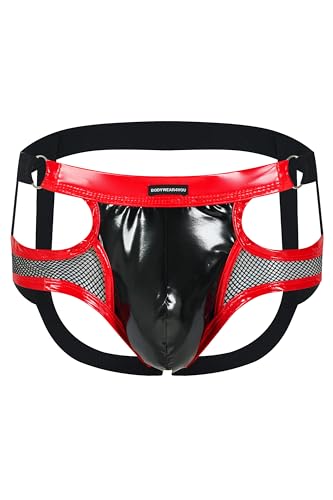 Malla transparente transpirable en este jock brief ouvert para hombre