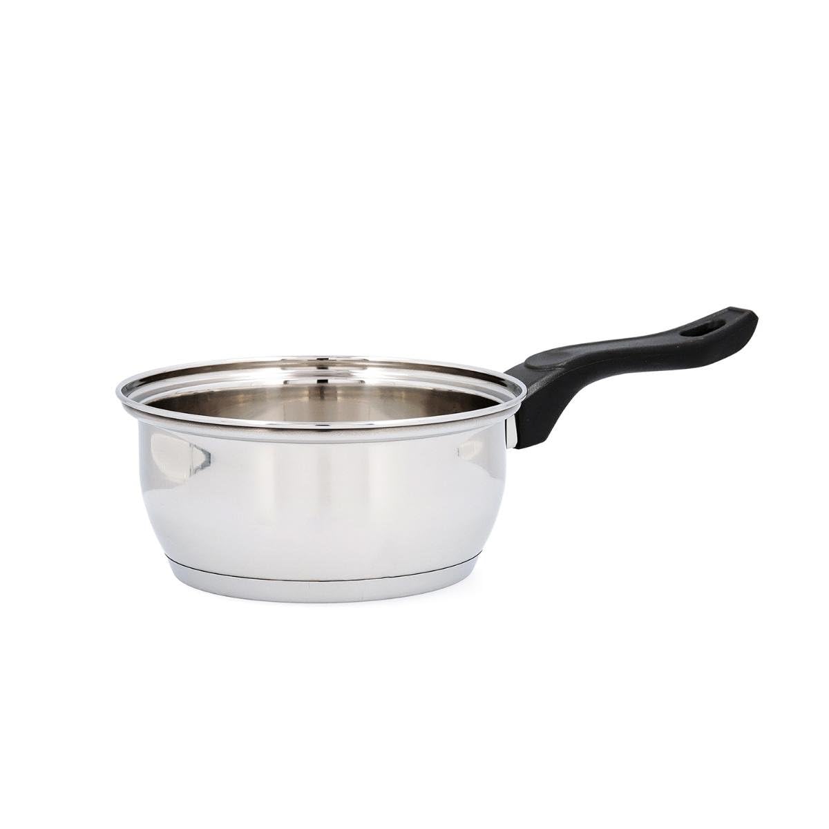 Quid Grau Habitat Kochtopf, Edelstahl, 16 X 7,5 Cm, 130 Cl