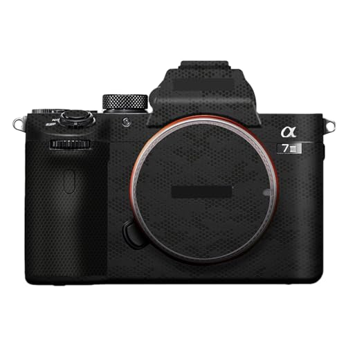 �ɓK������ Sony A7III A7M3 A7R III�J�����v���e�N�^�[�t�B�����X�L���J�o�[�X�L���X�e�b�J�[���h�~�ی쑕��A7 III A7R3(�}���o�u���b�N)