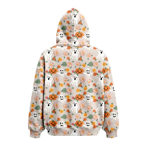 Halloween Pet Pouch Hoodie Women Oversized Cat And Dog Pouch Sweatshirt Comfy Pullover With Pocket - image 7
