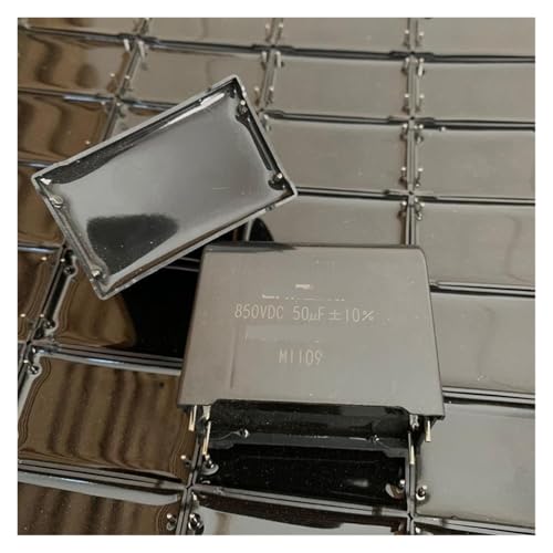 Condensador de filtro de alto voltaje 0UF850V con aislamiento de alta densidad de 5 piezas 1
