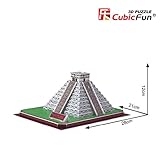 Maya Pyramid, 48 Piece 3D Jigsaw Puzzle Made by 3D-Puzzle